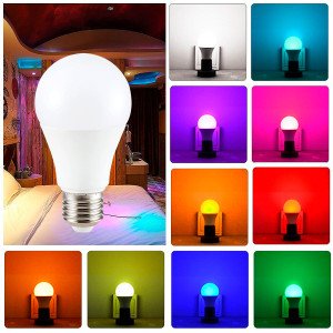 Ampoule LED Smart WIFI E27 - RGB + CCT - 9W