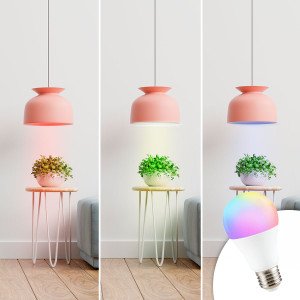Ampoule LED Smart WIFI E27 - RGB + CCT - 9W
