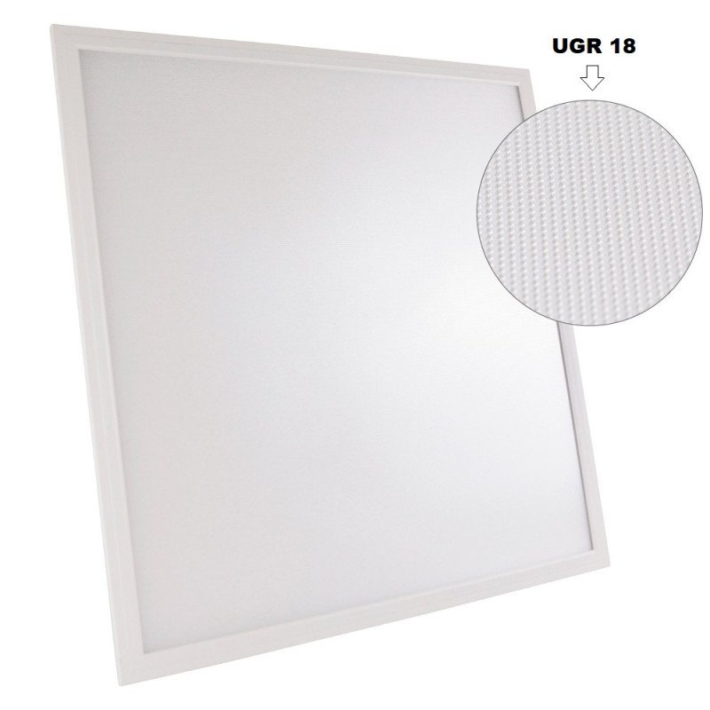 Panneau LED 60x60 cm Driver OSRAM - 40W - UGR18 - IRC 90