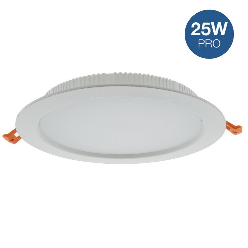 Spot LED encastrable rond 25W - Usage professionnel - Ø190 mm