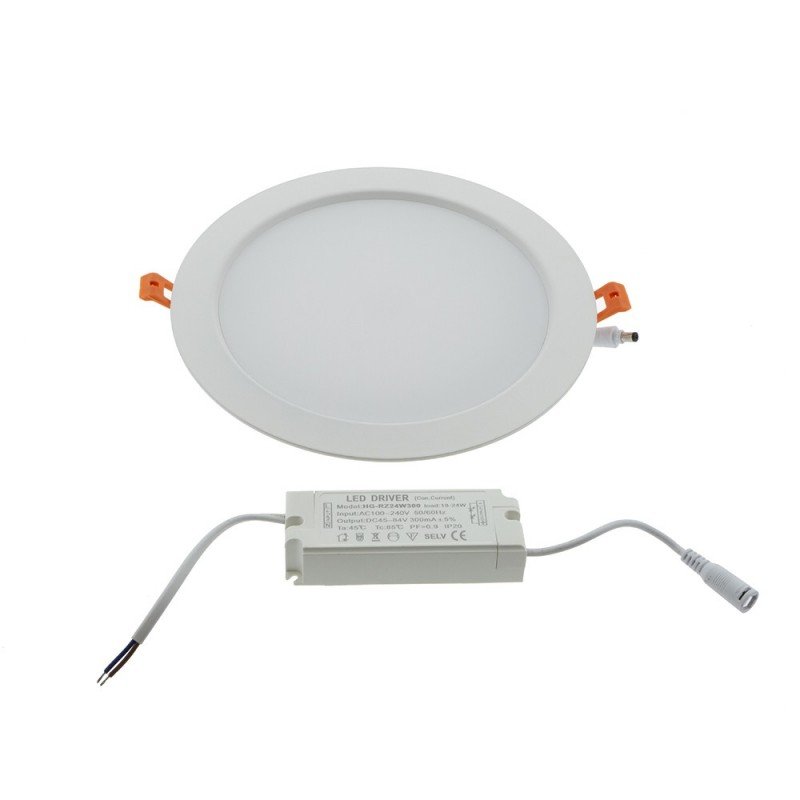 Spot LED encastrable rond 25W - Usage professionnel - Ø190 mm