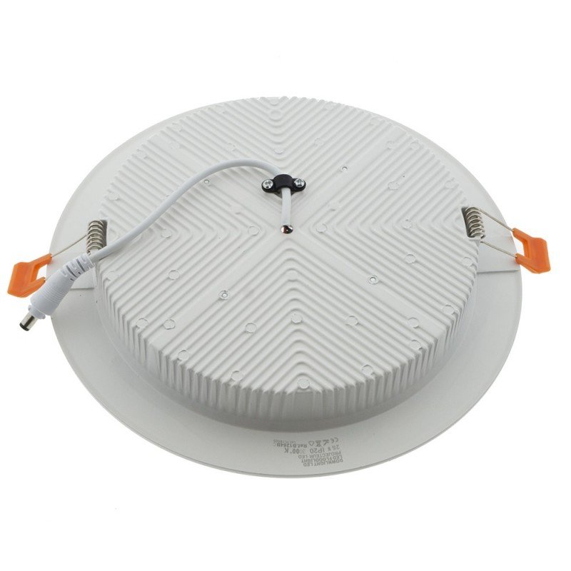 Spot LED encastrable rond 25W - Usage professionnel - Ø190 mm