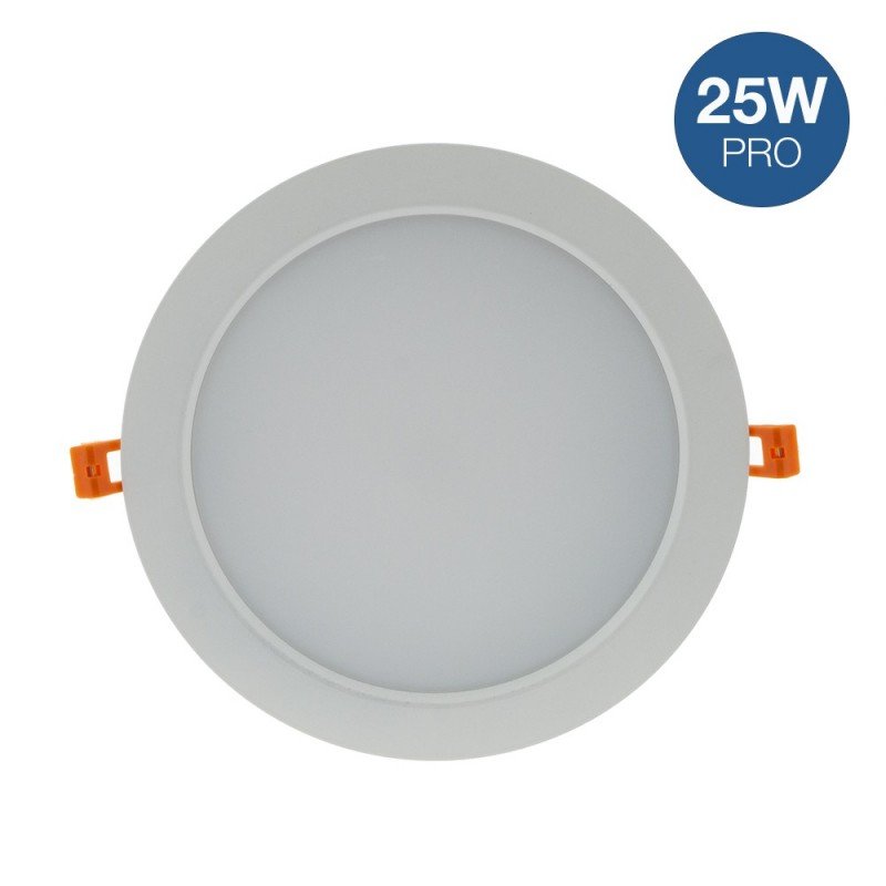 Spot LED encastrable rond 25W - Usage professionnel - Ø190 mm