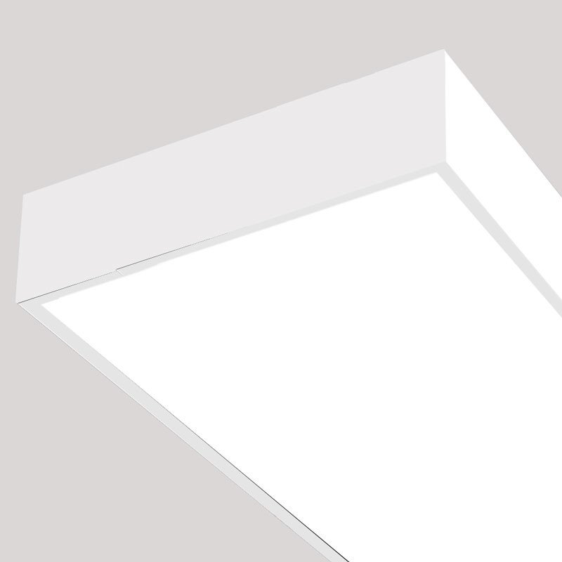 Panneau LED 120x60 cm en saillie extra-plat - Driver Philips - 72W - UGR19 - Avec KIT de montage