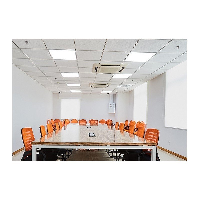 Panneau LED 60x60 cm en saillie extra-plat - Driver OSRAM - 40W - UGR18 - IRC90 - Avec KIT de montage