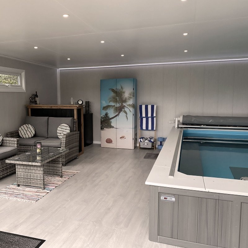 Spot LED encastrable rond étanche - IP65 - 8W - Coupe Ø 80-95mm