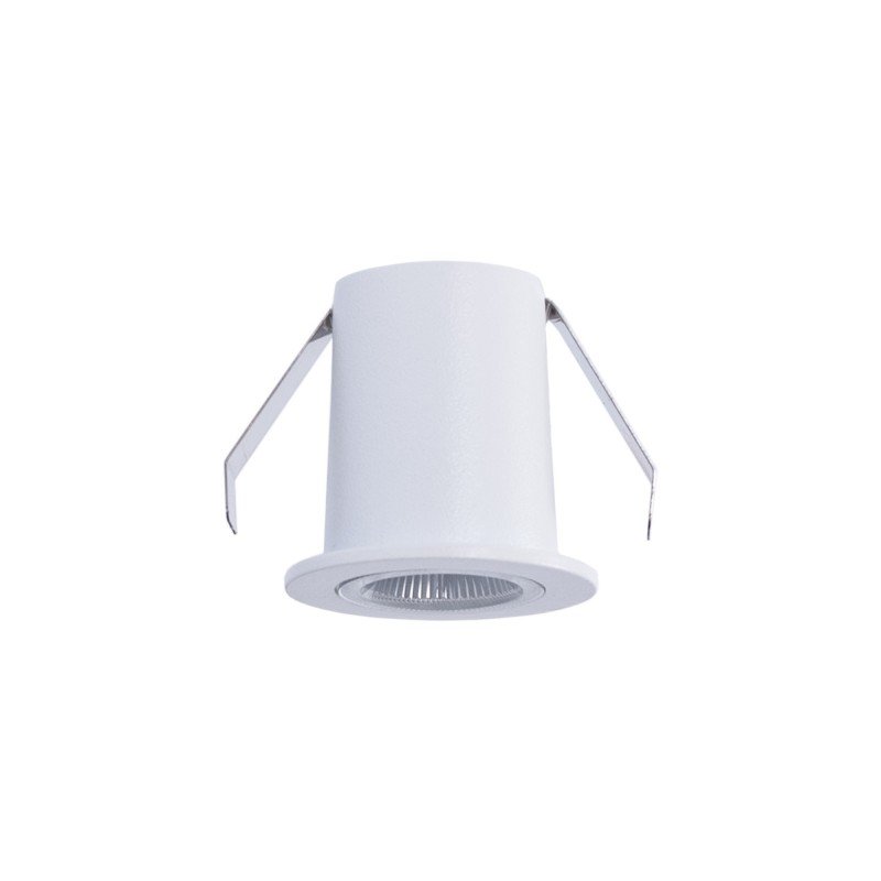 Spot LED encastrable rond 2W - Puce Osram - UGR18 - Coupe Ø 25mm - Blanc