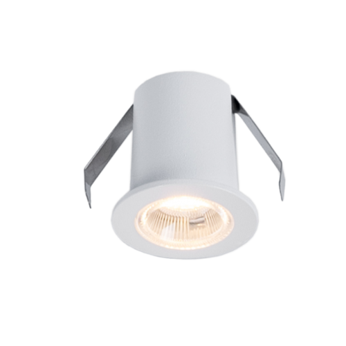 Spot LED encastrable rond 2W – Puce Osram – UGR18 – Coupe Ø 25mm – Blanc