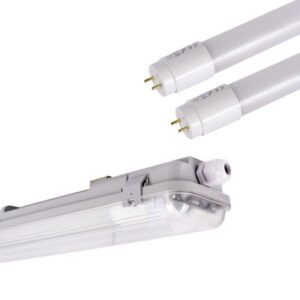 Kit boîtier étanche 120cm – Ultra 2x18W – IP65 4000K