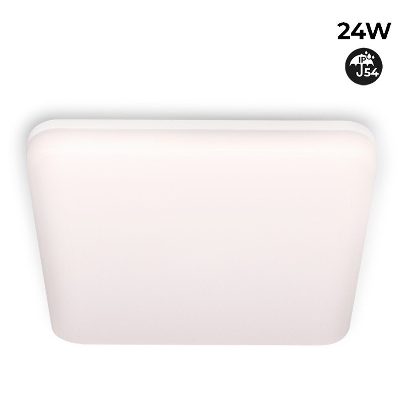 Plafonnier LED étanche 24W – Certifié IP54 – 3000/4000K