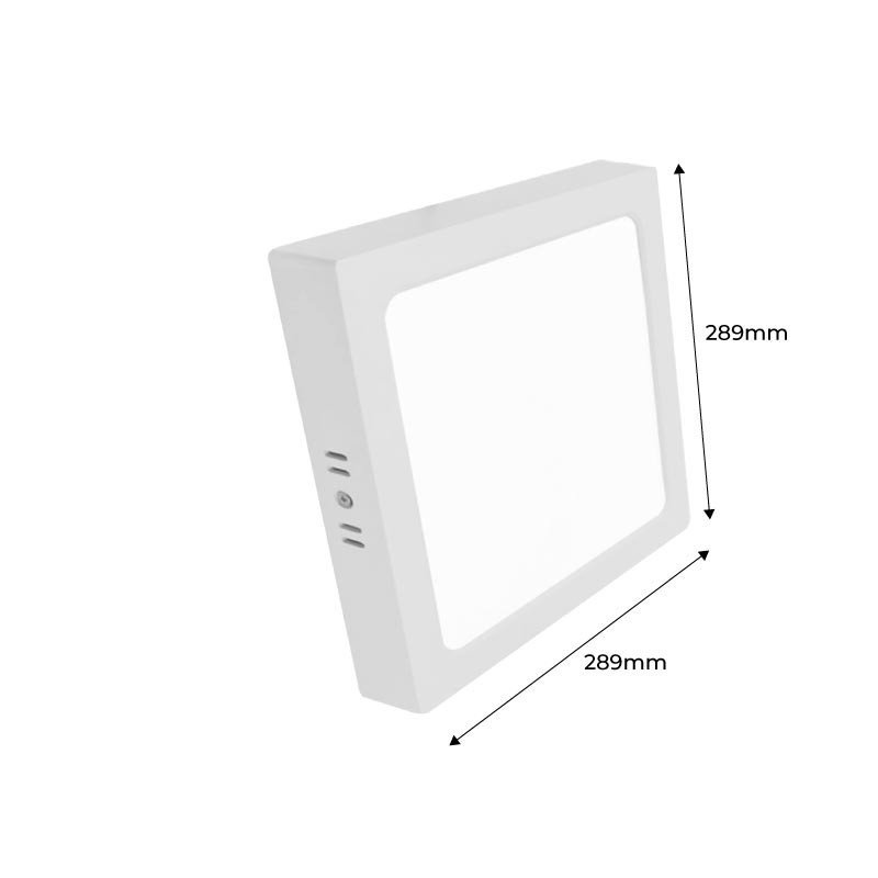 Plafonnier LED carré 24W – Haute performance – IP20 intérieur – Image 5