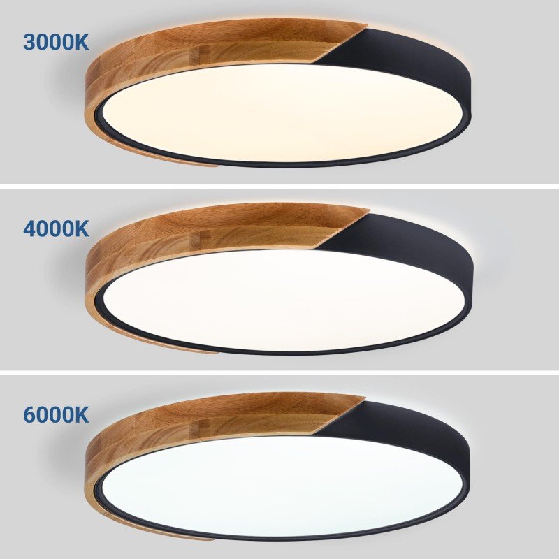 Plafonnier LED Ø50cm 36W – Puissant CCT – Intérieur 4 Plafonnier LED Ø50cm 36W – Puissant CCT – Intérieur