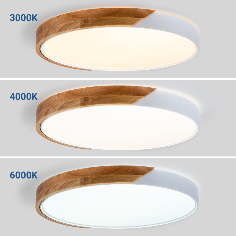 Plafonnier LED Ø50cm 36W – Puissant CCT – Intérieur 5 Plafonnier LED Ø50cm 36W – Puissant CCT – Intérieur