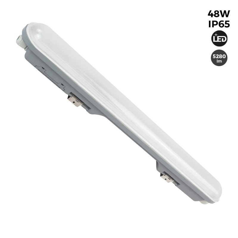 Réglette LED étanche 150cm 48W – Puissant – Connectable IP65