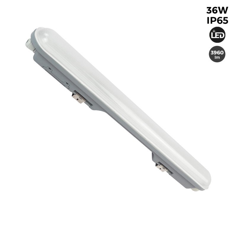 Réglette LED étanche 120cm 36W – Haute performance – IP65