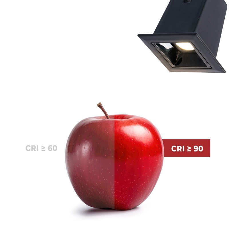 Spot LED encastrable 2W – Ultra IRC90 – Éclairage précis