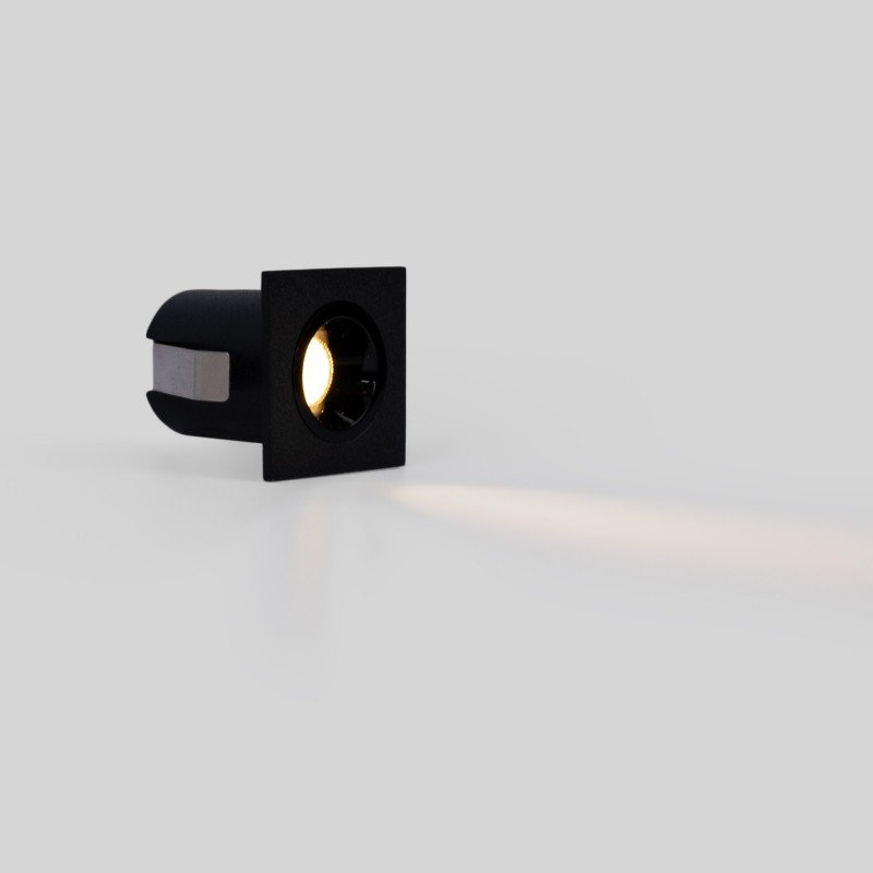 Spot LED encastrable carré 2W – UGR18 – Noir 11 Spot LED encastrable carré 2W – UGR18 – Noir
