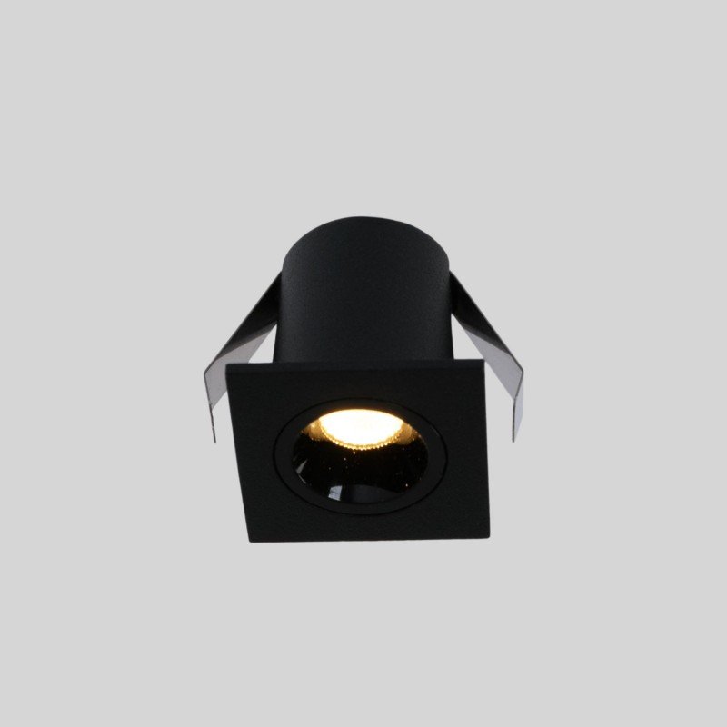 Spot LED encastrable carré 2W – UGR18 – Noir 15 Spot LED encastrable carré 2W – UGR18 – Noir