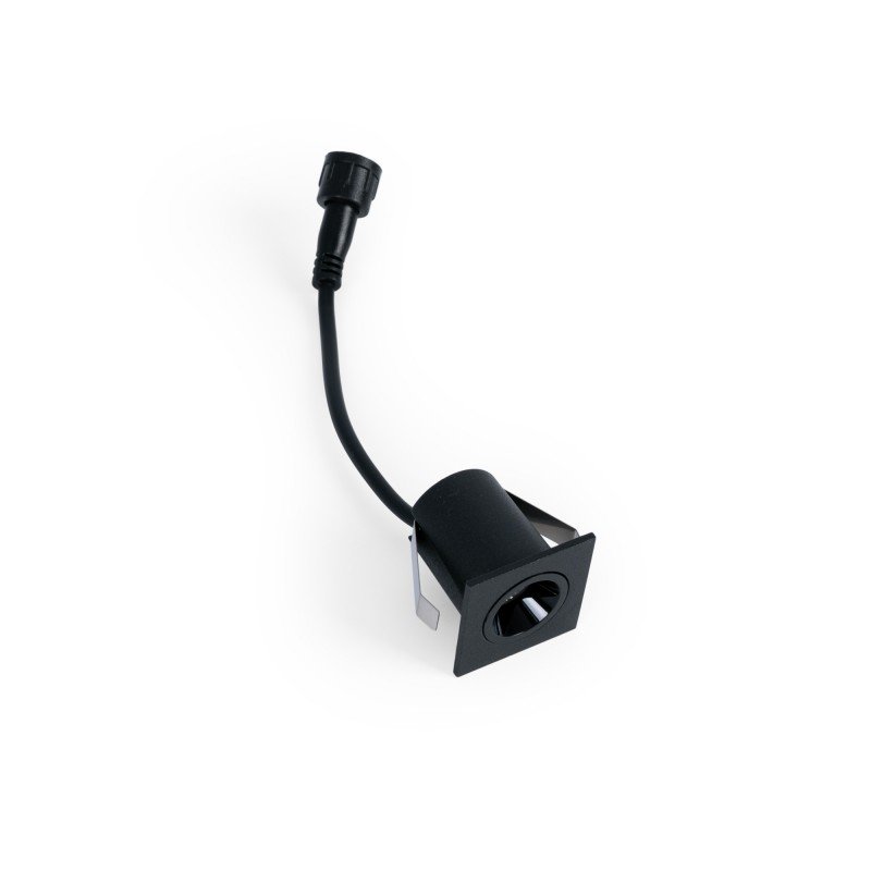 Spot LED encastrable carré 2W – UGR18 – Noir 16 Spot LED encastrable carré 2W – UGR18 – Noir