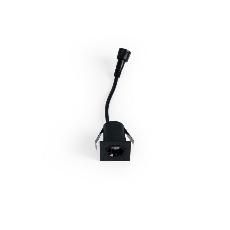 Spot LED encastrable carré 2W – UGR18 – Noir 17 Spot LED encastrable carré 2W – UGR18 – Noir