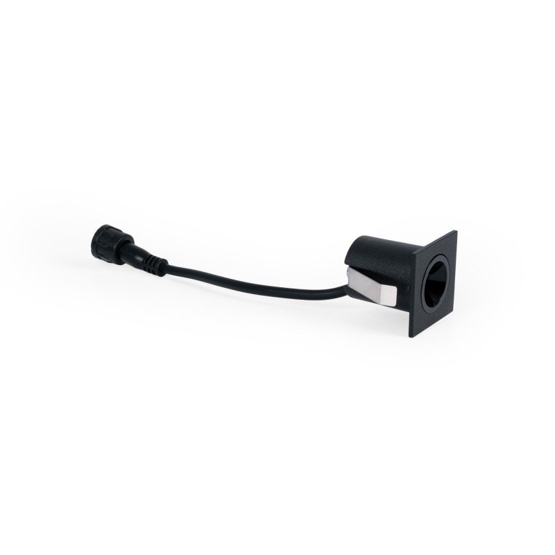 Spot LED encastrable carré 2W – UGR18 – Noir 18 Spot LED encastrable carré 2W – UGR18 – Noir