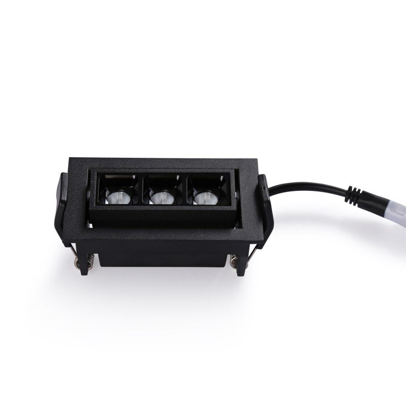 Spot LED encastrable linéaire 6W - Orientable - UGR18 - IRC90 - 2800K 11 Spot LED encastrable linéaire 6W - Orientable - UGR18 - IRC90 - 2800K