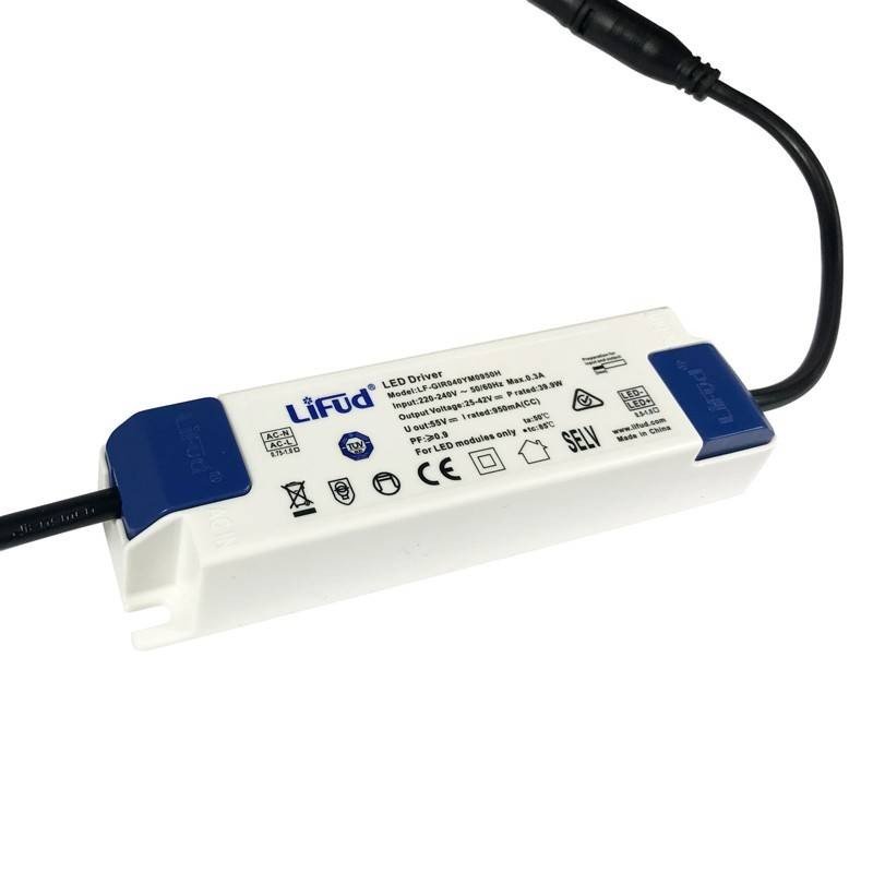 Spot LED encastrable carré 38W – Puissant CCT réglable de 2700K à 6000K – Professionnel
