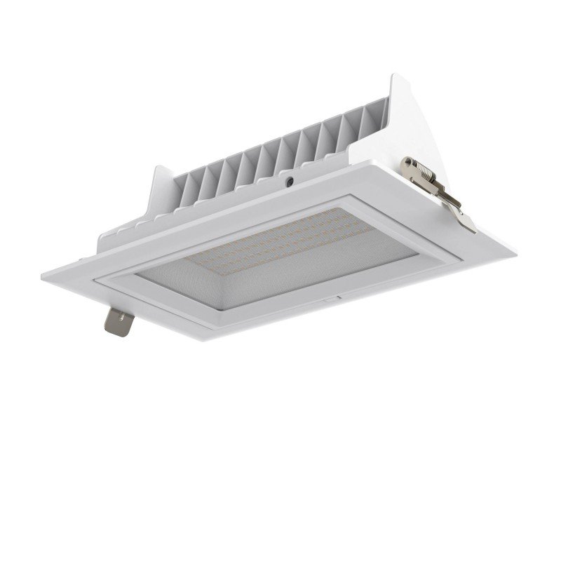 Spot LED encastrable carré 38W – Puissant CCT réglable de 2700K à 6000K – Professionnel