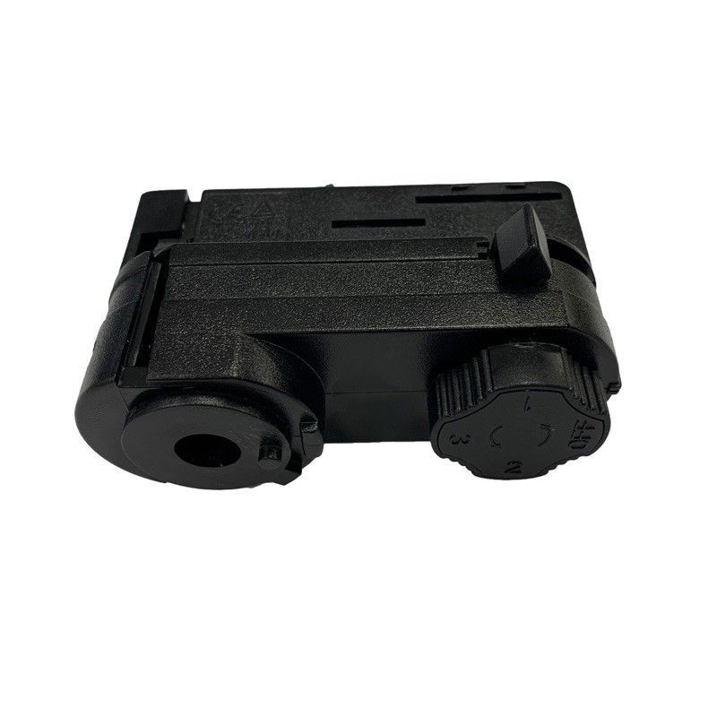 Connecteur adaptateur de luminaire LED pour rail triphasé 1 CMS-200-N