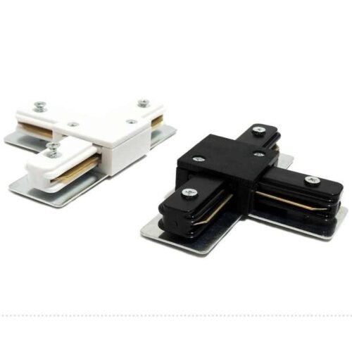 Connecteur rigide en « T » pour rail monophasé