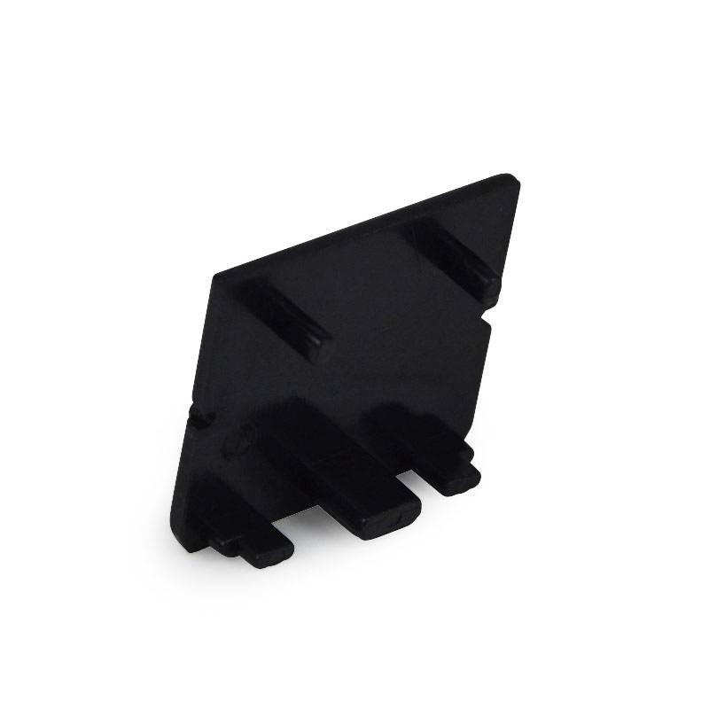Embout final rail triphasé – Finition Pro 2 Embout final rail triphasé – Finition Pro