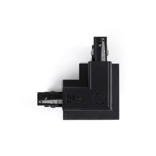Jonction rail triphasé 90° – Certifié – Encastré gauche