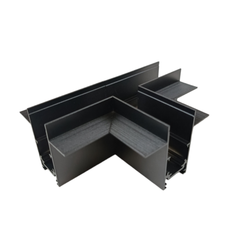 Jonction en T rail magnétique 20 mm – Connecteur 90° – Installation facile