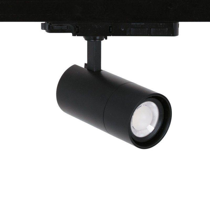 Projecteur LED triphasé - Puissance réglable + ZOOM : 15W/20W/25W - CCT lumière ajustable
