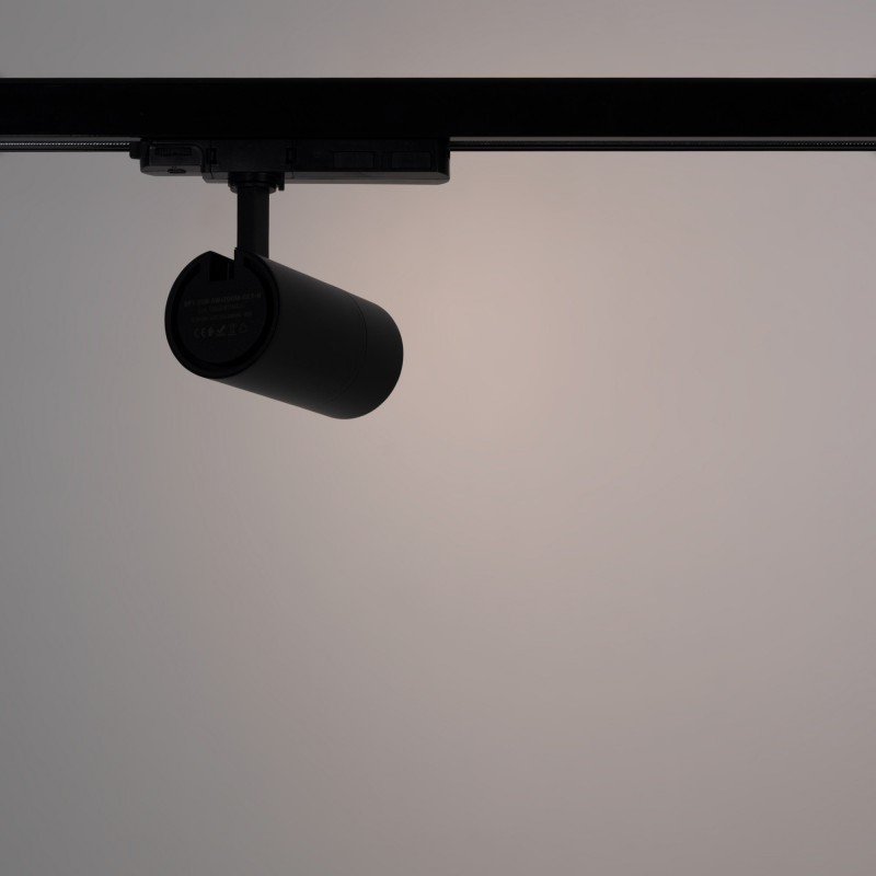 Projecteur LED triphasé - Puissance réglable + ZOOM : 15W/20W/25W - CCT lumière ajustable