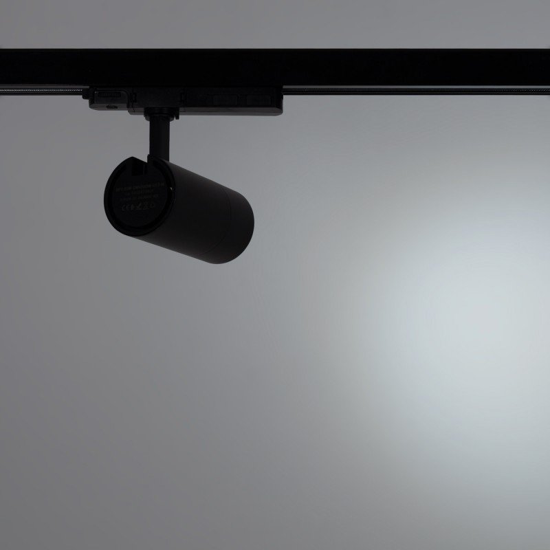 Projecteur LED triphasé - Puissance réglable + ZOOM : 15W/20W/25W - CCT lumière ajustable