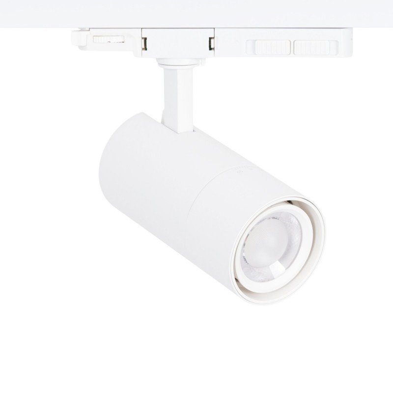 Projecteur LED triphasé - Puissance réglable + ZOOM : 15W/20W/25W - CCT lumière ajustable