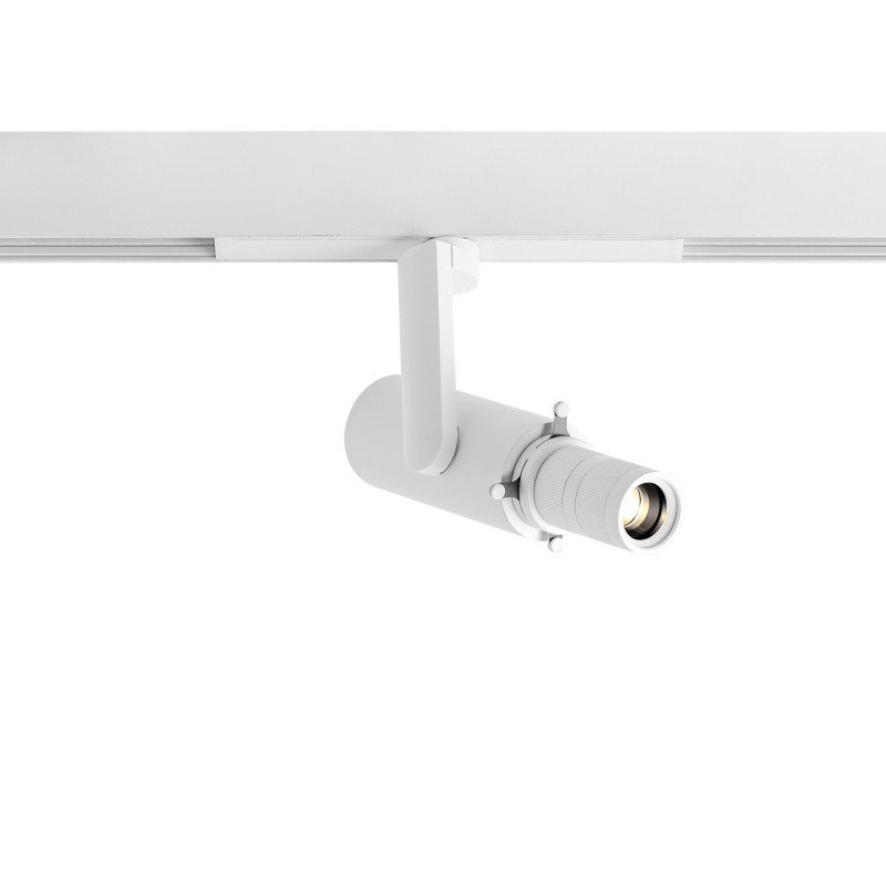 Projecteur orientable pour rail magnétique 48V - 20W - 20º-35º - Blanc chaud 3000K