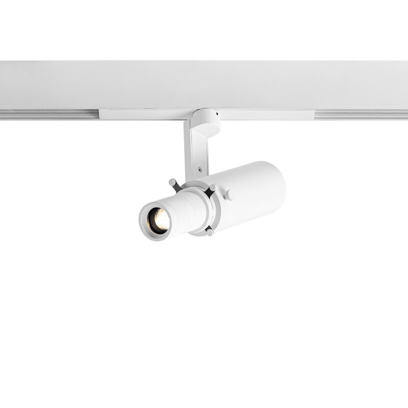 Projecteur orientable pour rail magnétique 48V - 20W - 20º-35º - Blanc chaud 3000K