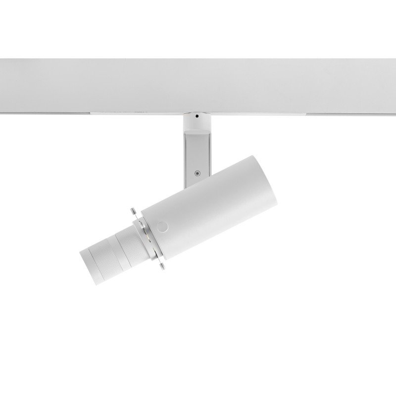 Projecteur orientable pour rail magnétique 48V - 20W - 20º-35º - Blanc chaud 3000K