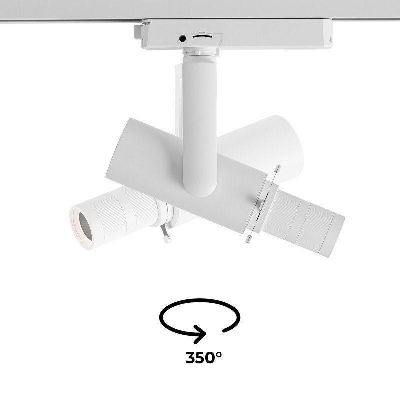 Projecteur découpe pour rail monophasé - 20W - 20º-35º - Professionnel