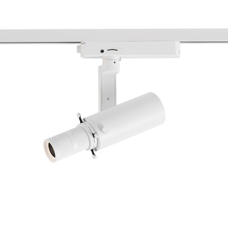 Projecteur découpe pour rail monophasé - 20W - 20º-35º - Professionnel