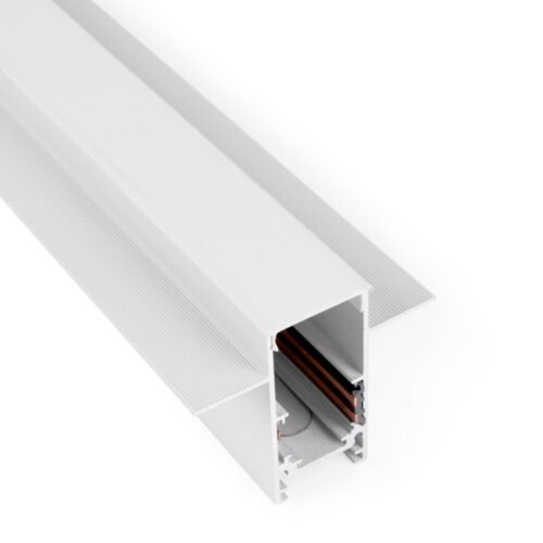 Rail magnétique encastré 20mm 48V – 1 mètre