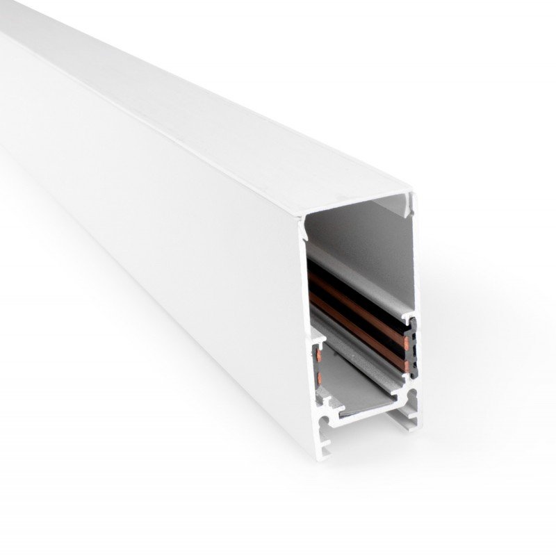 Rail magnétique en saillie 20mm 48V - 2 mètres