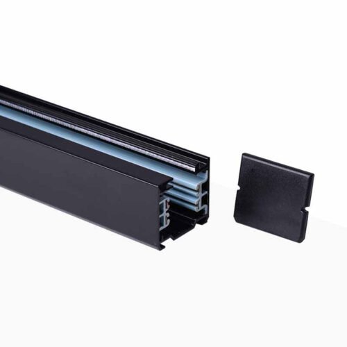 Rail triphasé de 200 cm en saillie / suspendu