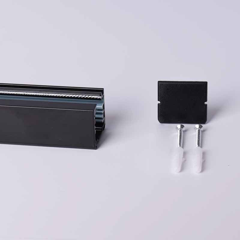 Rail triphasé en saillie pour spots LED - 1 mètre