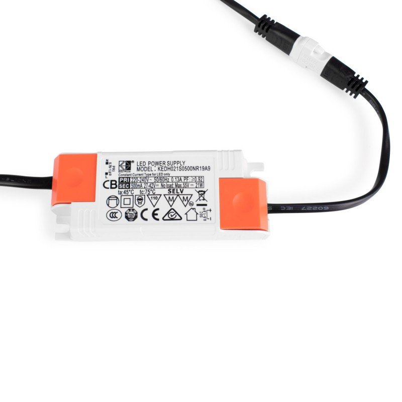 Spot LED encastré linéaire 20W orientable - UGR18 - IRC90 - 2800K