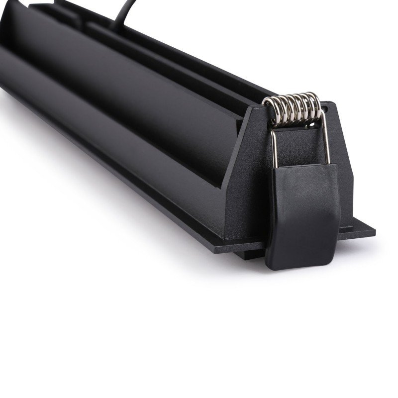 Spot LED encastré linéaire 20W orientable - UGR18 - IRC90 - 2800K