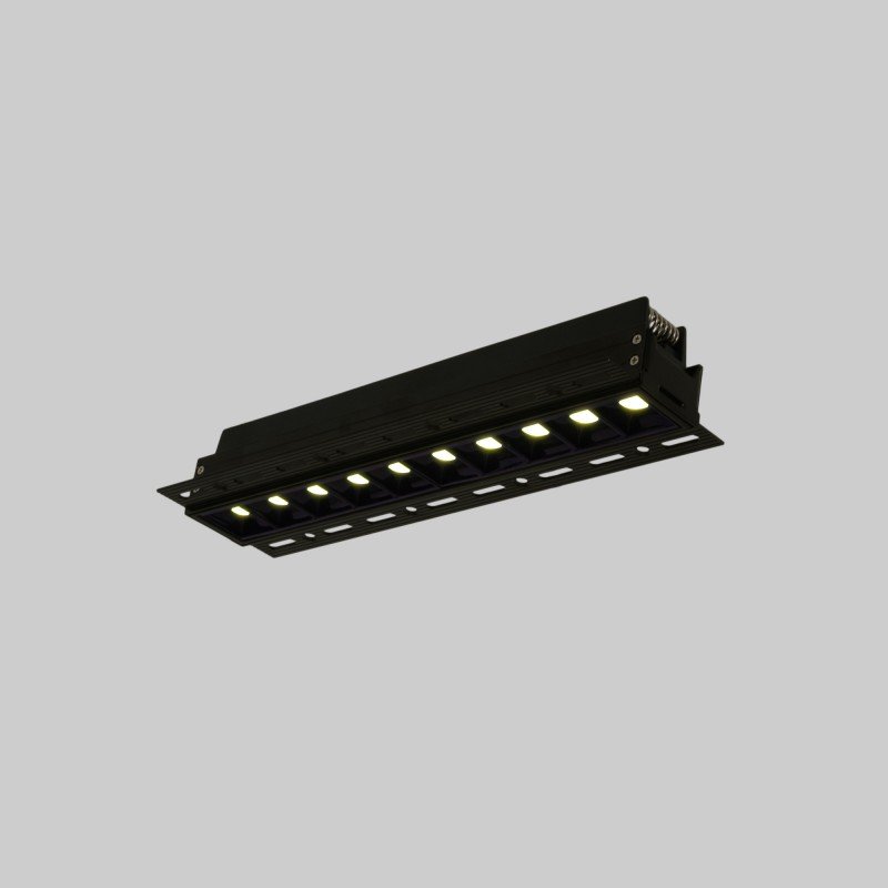 Spot LED encastré rectangulaire 20W – UGR18 – Pour Placo