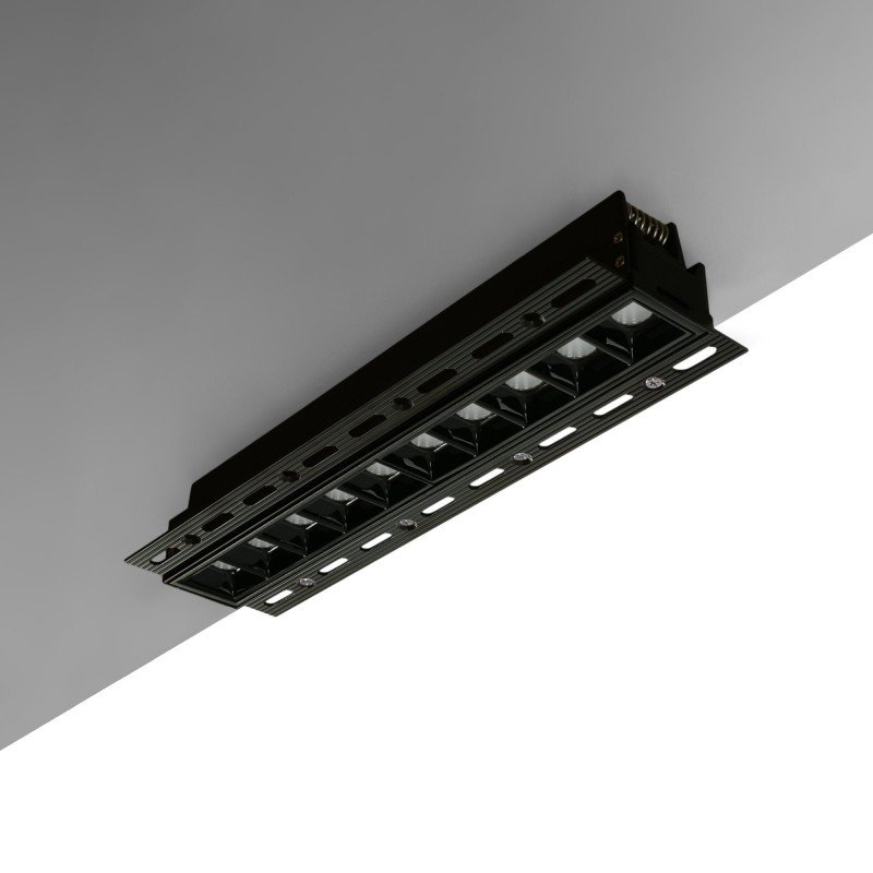 Spot LED encastré rectangulaire 20W – UGR18 – Pour Placo